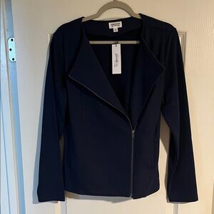 THE DROP Women's Navy Jacket